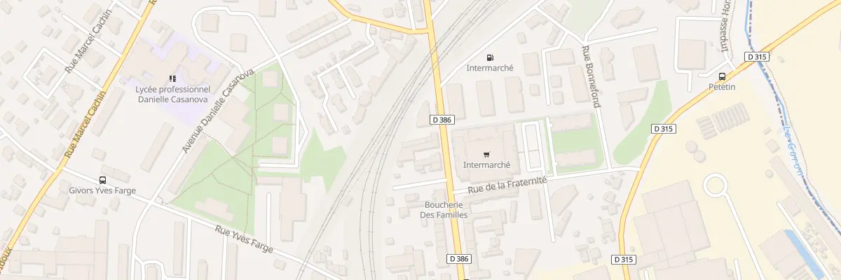 Plan du 63 Rue Jean Ligonnet à Givors