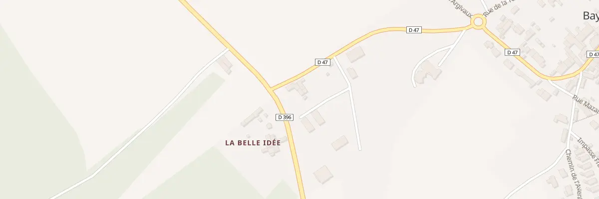 Plan du 14 La Belle Idée à Bayel