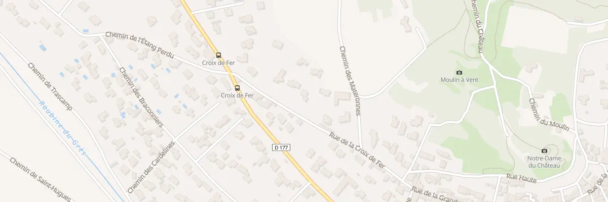 Plan du 5478 Rue de la Croix de Fer à Pujaut