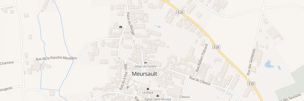 Plan du 12C Rue de Lattre de Tassigny à Meursault