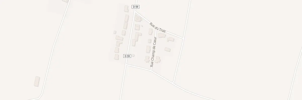 Plan du 3 Rue Champ de Coeur à Heiltz-le-Hutier