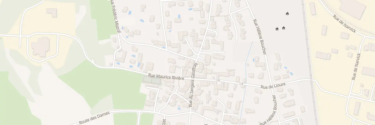 Plan du 2 Rue Frédéric Mistral à Saint-Maurice-l’Exil