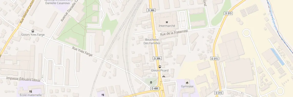 Plan du 47 Rue Jean Ligonnet à Givors