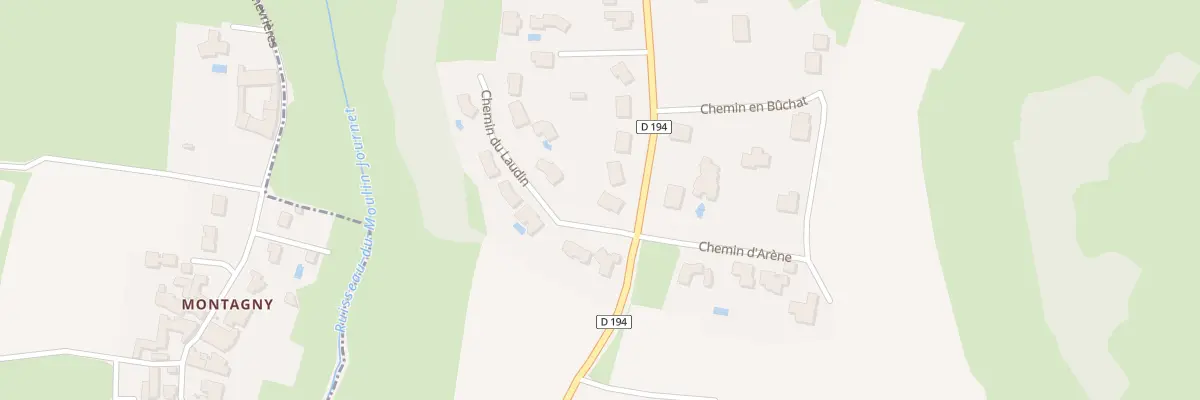 Plan du 516 Rte de Charnay-les-Mâcon à Chevagny-les-Chevrières