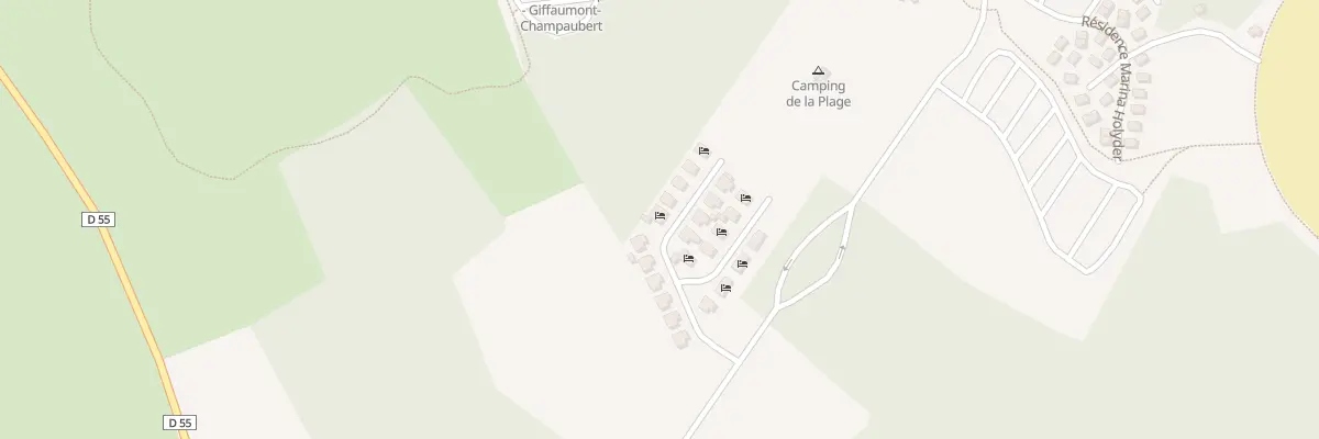 Plan du 1 Rue de Rougemer à Giffaumont-Champaubert