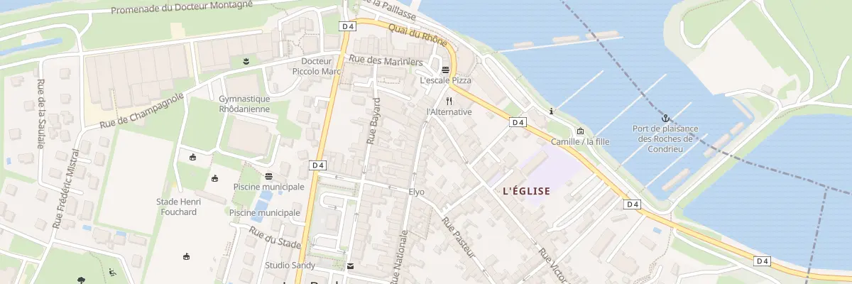 Plan du 9T Rue Nationale aux Roches-de-Condrieu