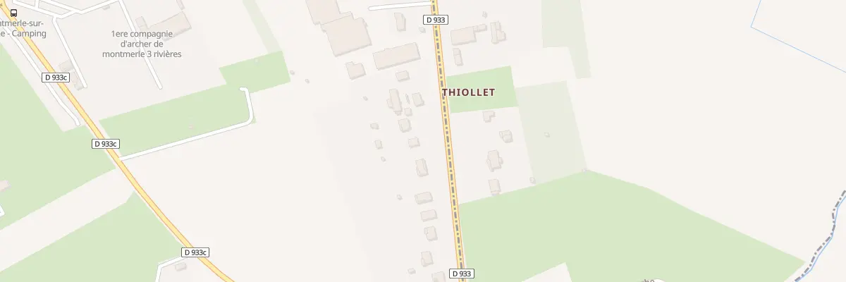 Plan du 740 Av de Thiollet à Montmerle-sur-Saône