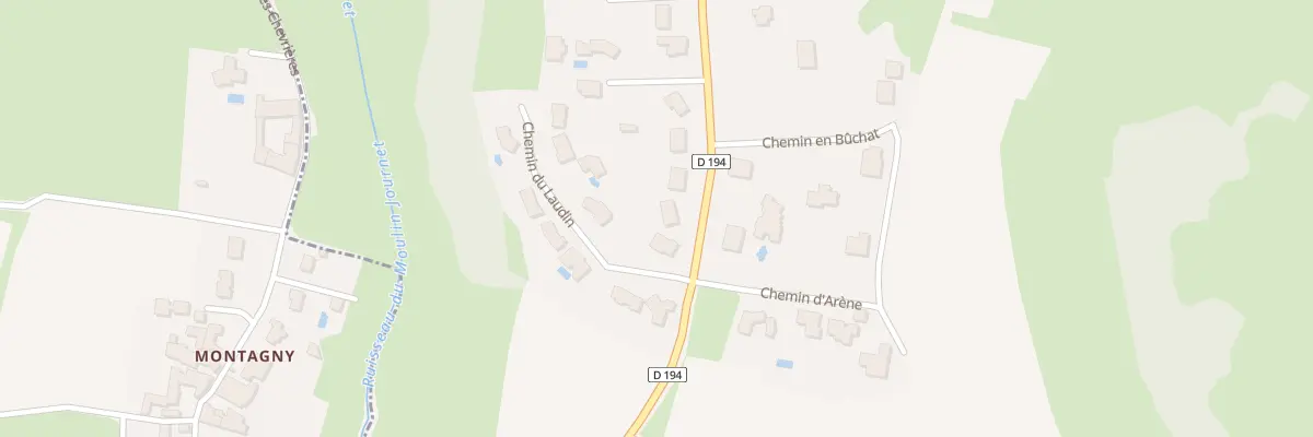 Plan du 486 Rte de Charnay-les-Mâcon à Chevagny-les-Chevrières