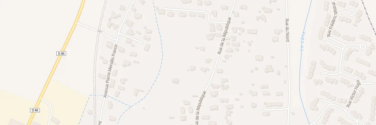 Plan du 469 Rue de la République à Cruas
