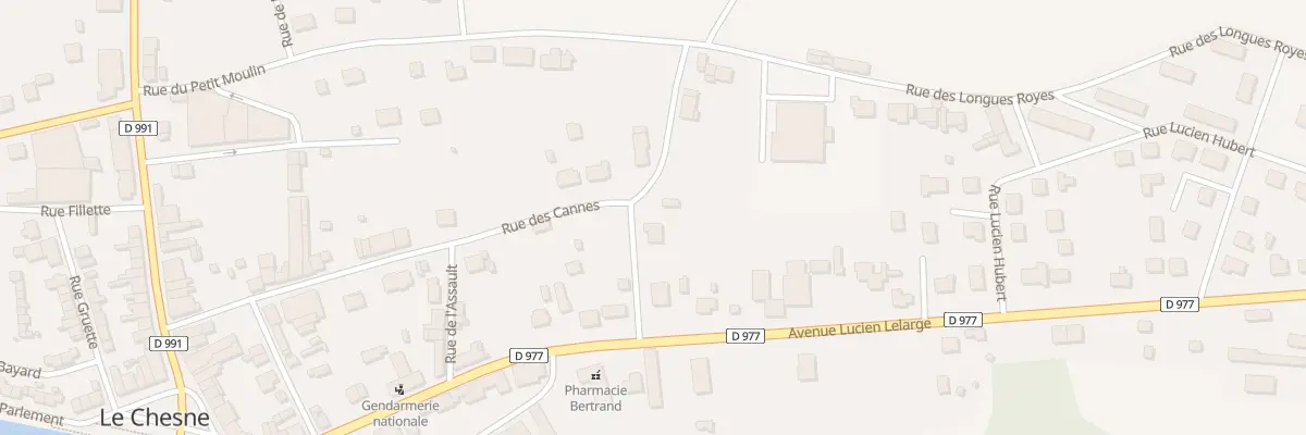 Plan du 2 Rue du Petit Moulin à Bairon et ses environs