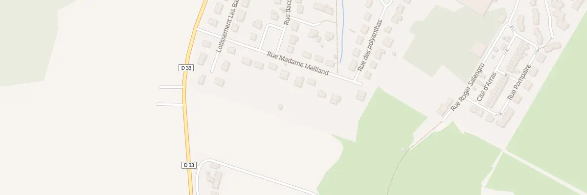 Plan du 9 Rue Meilland à Flize