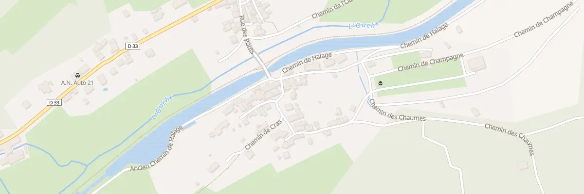 Plan du 35 Rue Nachet à Gissey-sur-Ouche