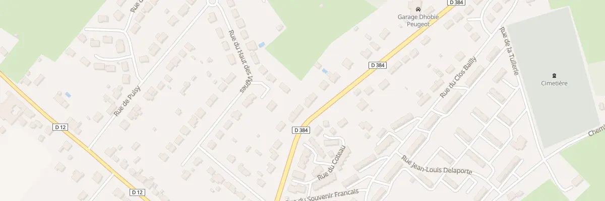 Plan du 21 Av de Lorraine à La Porte du Der