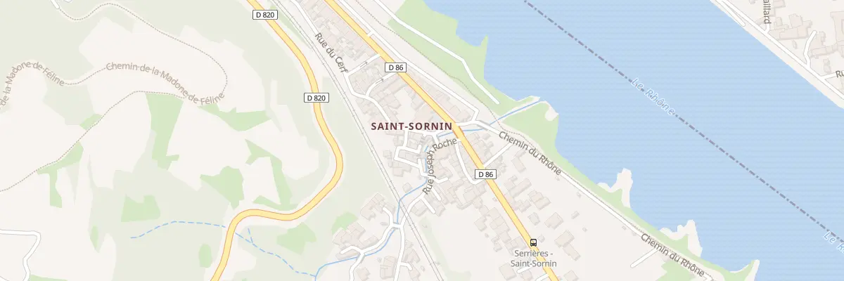Plan du 25 Rue du Musee à Serrières