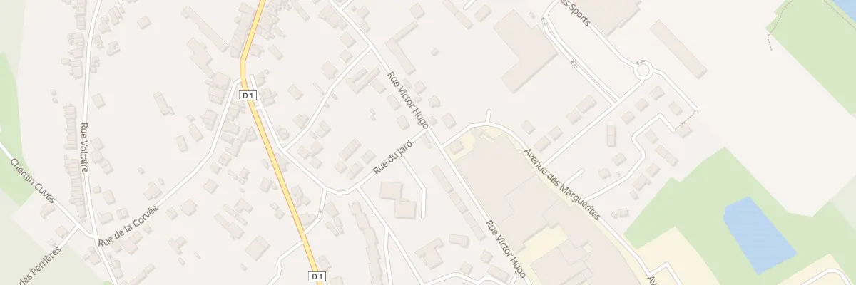 Plan du 24 Rue Victor Hugo à Bogny-sur-Meuse