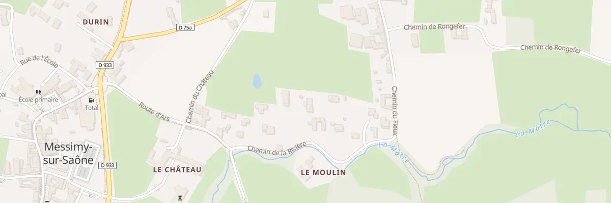 Plan du 169B Chem de la Rivière à Messimy-sur-Saône