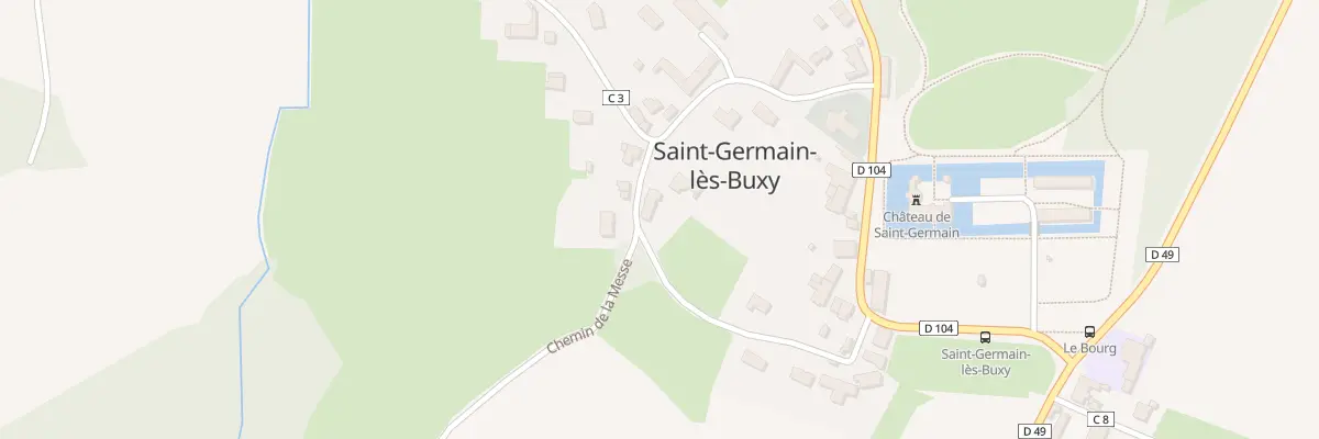 Plan du 5025 Le Theurot à Saint-Germain-lès-Buxy