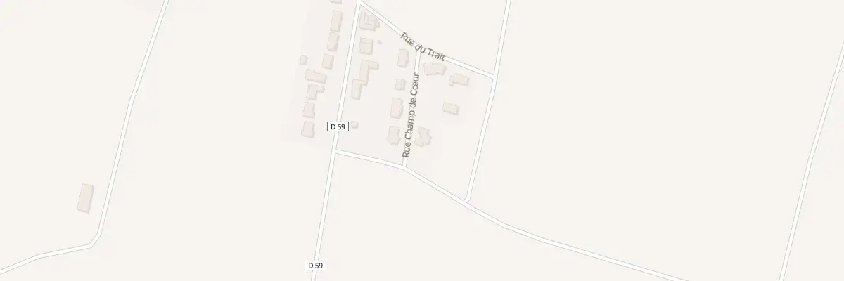 Plan du 2 Rue Champ de Coeur à Heiltz-le-Hutier