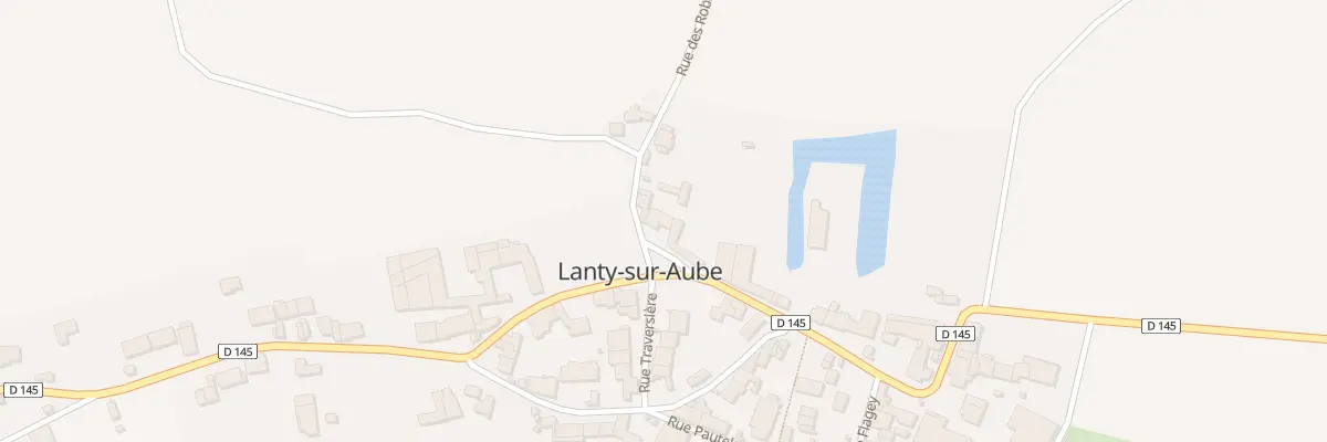 Plan du 10 Rue Paul Chaulot à Lanty-sur-Aube