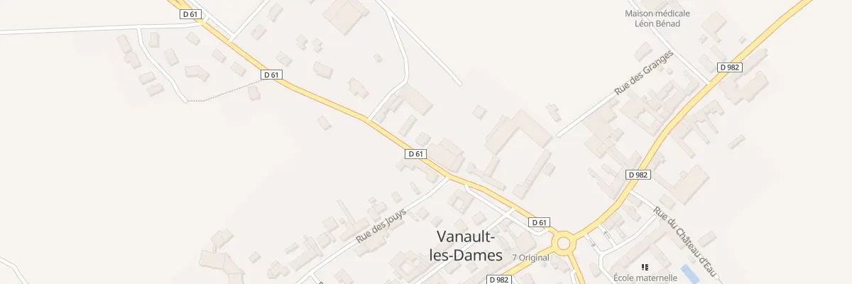 Plan du 10 Rue des Regnault à Vanault-les-Dames