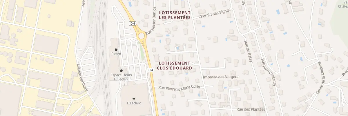 Plan du 550 Rue des Plantees à Saint-Clair-du-Rhône