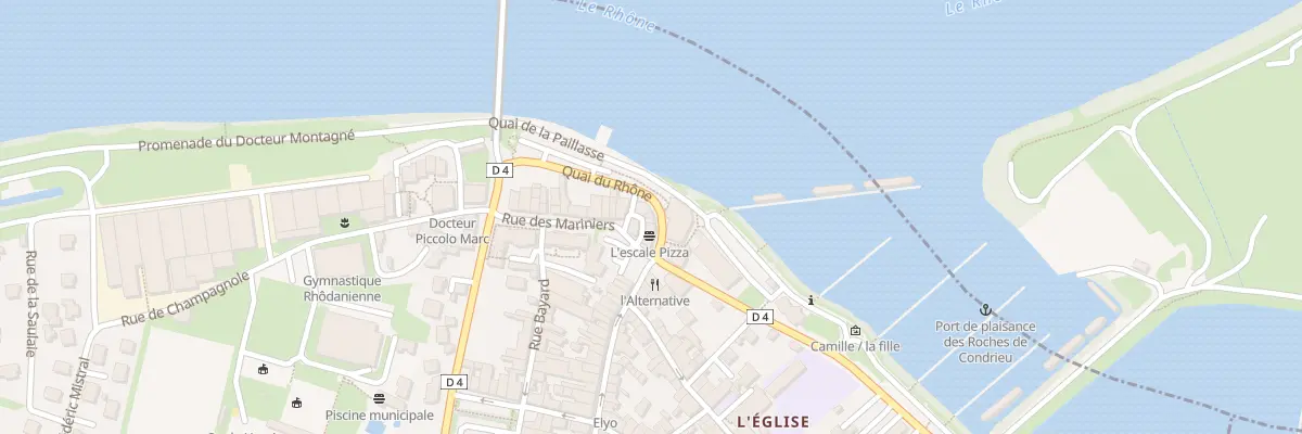 Plan du 3 Quai du Rhône aux Roches-de-Condrieu