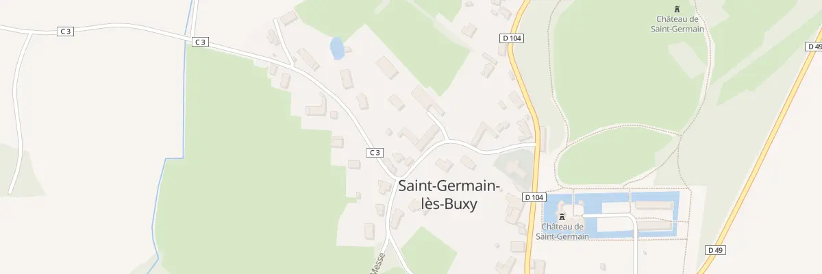 Plan du 5020 Le Bourg à Saint-Germain-lès-Buxy