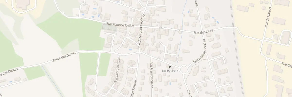 Plan du 43 Rue Sergent Geoffray à Saint-Maurice-l’Exil