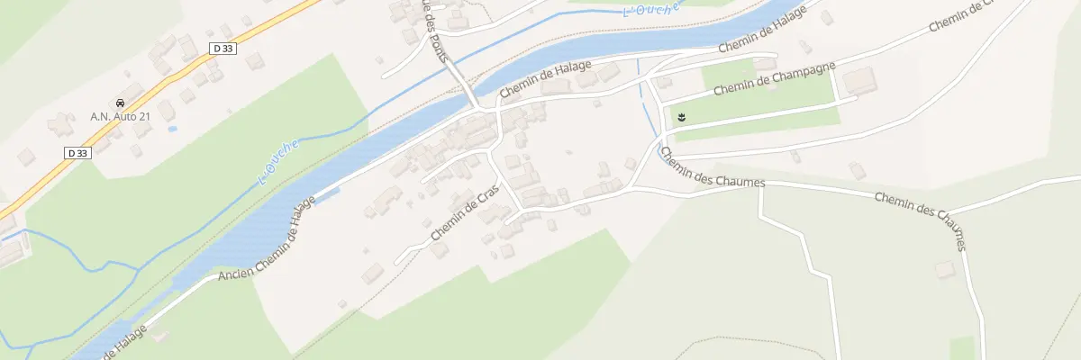 Plan du 75 Rue Nachet à Gissey-sur-Ouche