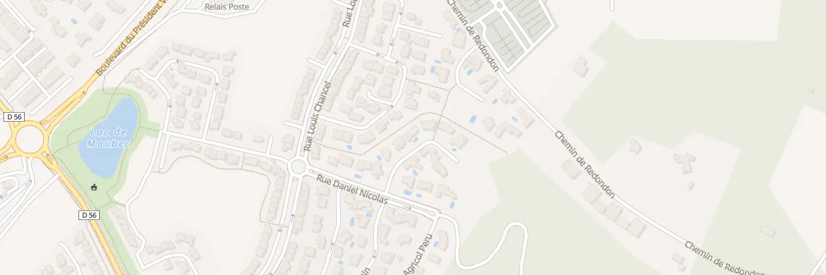 Plan du 8 All Edouard Tardieu à Montélimar