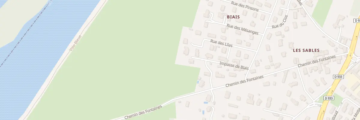 Plan du 5378 Imp du Biais à Guéreins