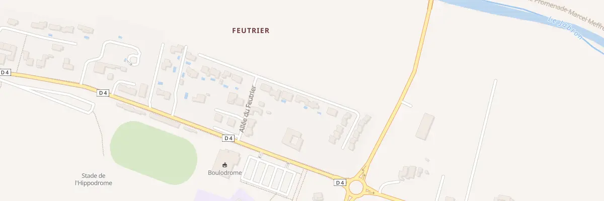Plan du 16 All du Feutrier à Montélimar