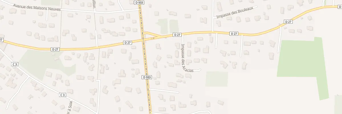 Plan du 2959 Rte de Montmerle à Francheleins