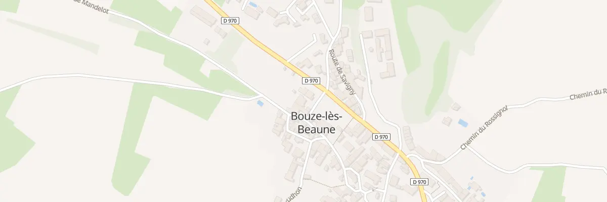 Plan du 2 Rte Mandelot à Bouze-lès-Beaune