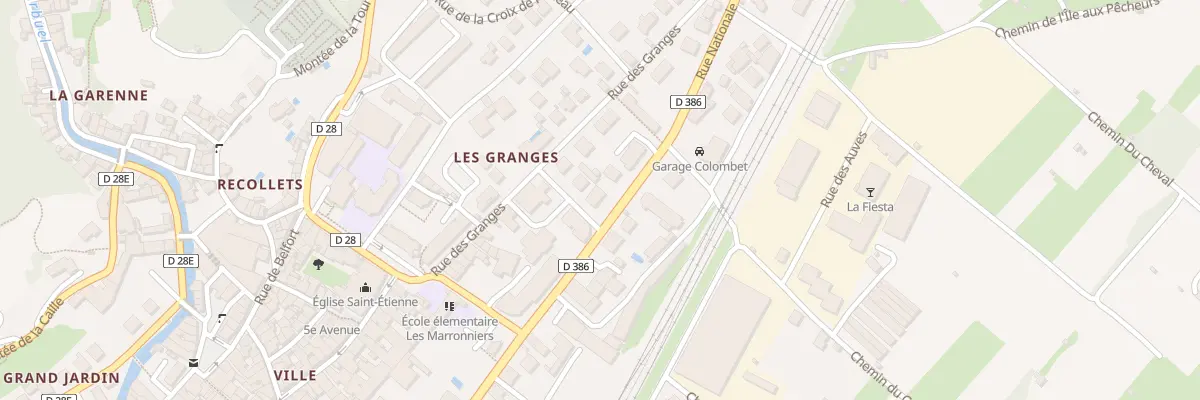 Plan du 2 Rue St Pierre à Condrieu