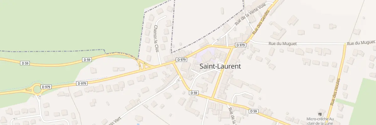 Plan du 25 Rue des Genets à Saint-Laurent