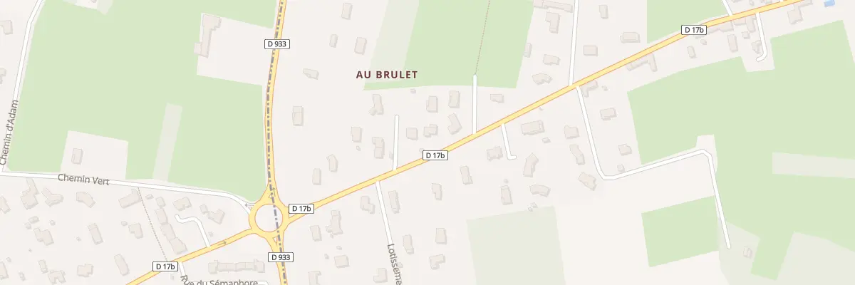 Plan du 2264A Rte de Montmerle à Montceaux