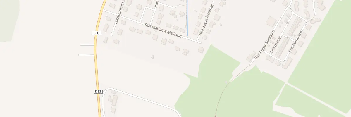 Plan du 13 Rue Meilland à Flize