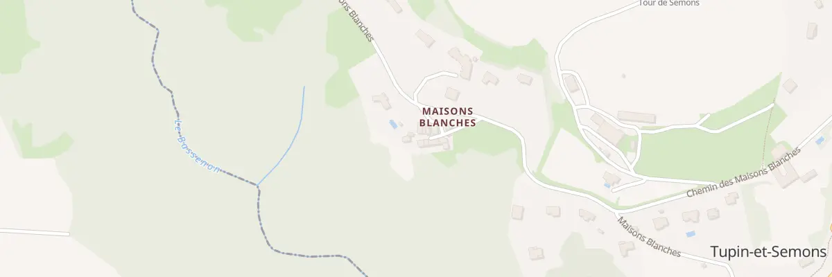 Plan du 5114 Maisons Blanches à Tupin-et-Semons