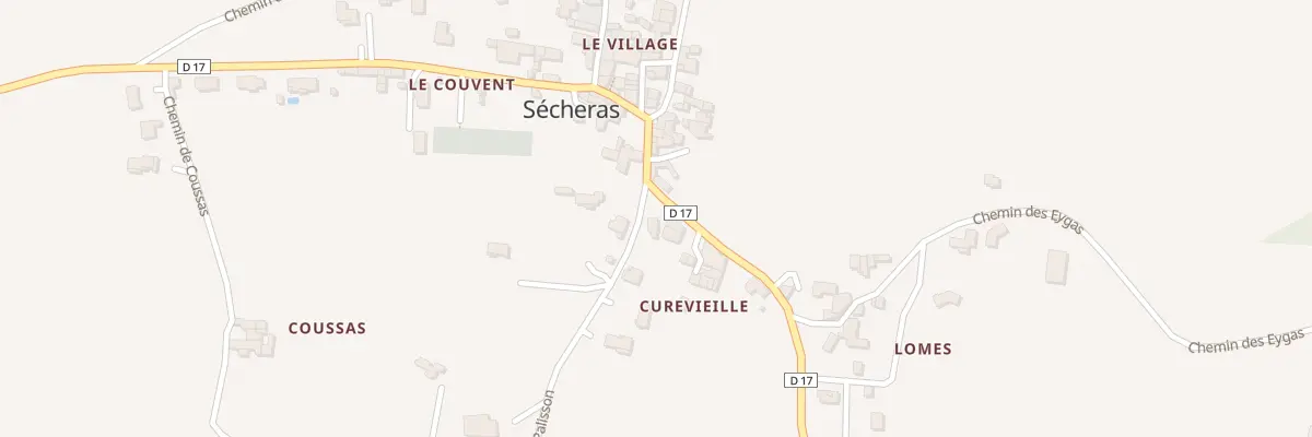 Plan du 35 Che de Palisson à Sécheras