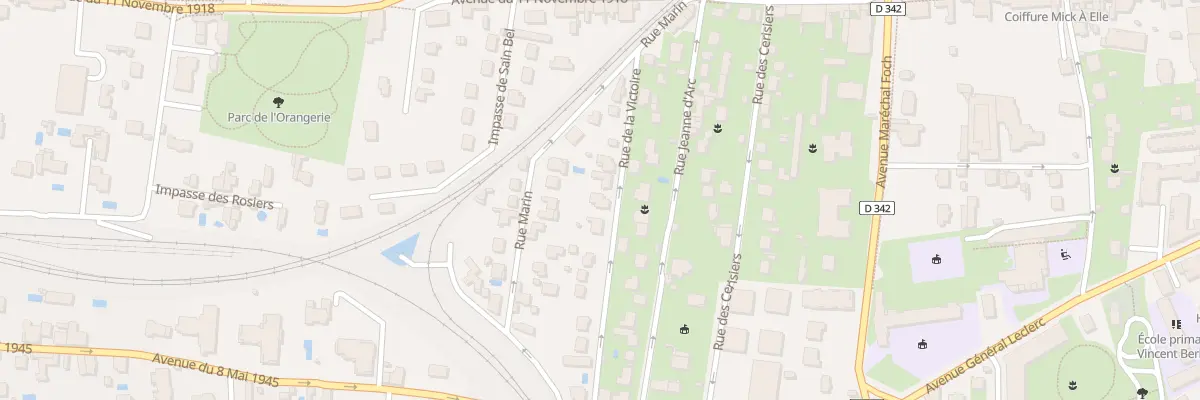 Plan du 8B Rue de la Victoire à Tassin-la-Demi-Lune