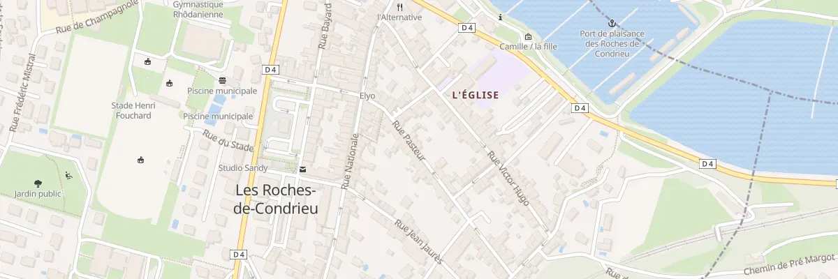 Plan du 9A Rue Pasteur aux Roches-de-Condrieu