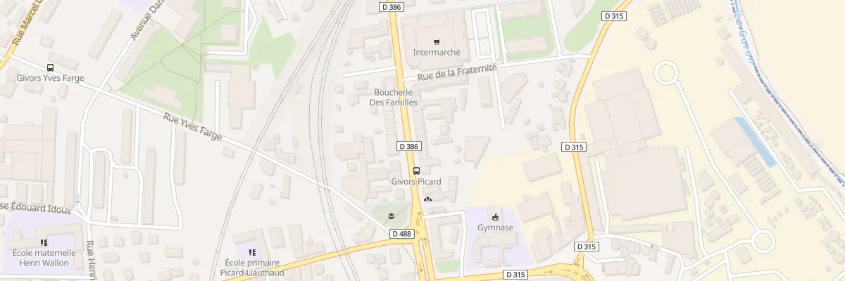 Plan du 24 Rue Jean Ligonnet à Givors