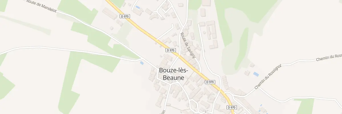 Plan du 19 Rte de Bligny à Bouze-lès-Beaune