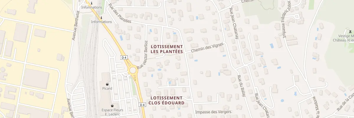 Plan du 426 Rue des Plantees à Saint-Clair-du-Rhône
