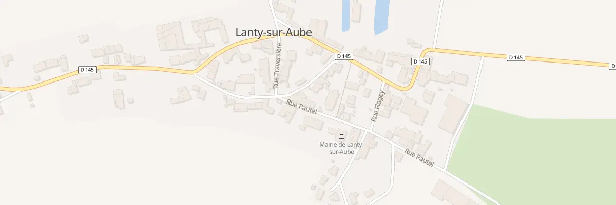 Plan du 14 Rue Pautel à Lanty-sur-Aube