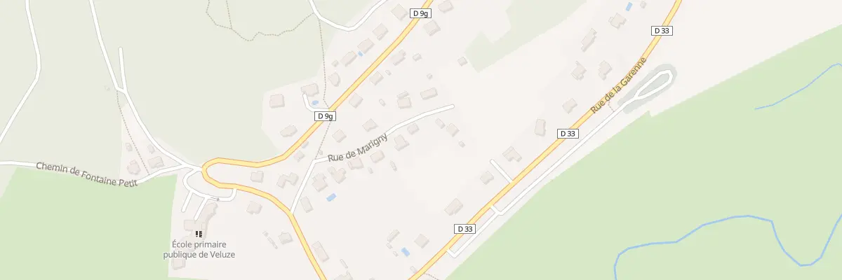 Plan du 180 Rue de Marigny à Gissey-sur-Ouche