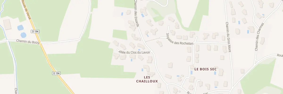 Plan du 26 All du Clos du Lavoir à Chevagny-les-Chevrières