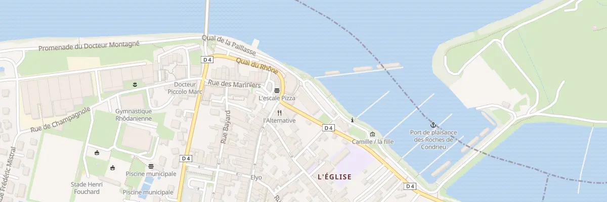 Plan du 9004 Quai de la Paillasse aux Roches-de-Condrieu