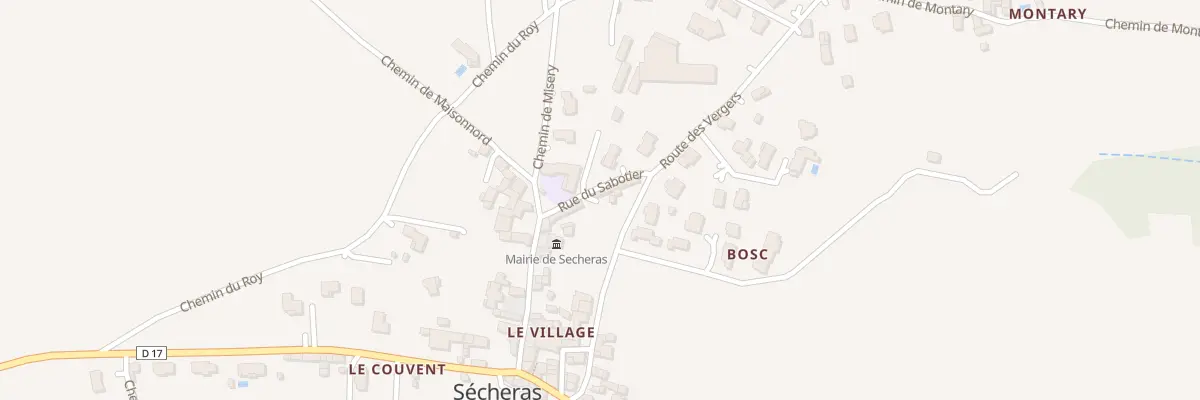 Plan du 30 Rue du Vercors à Sécheras